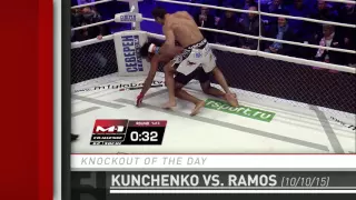 Knockout of the Day: Alexei Kunchenko Punishes Alexandre Ramos at M-1 Challenge 62