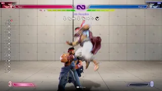 Street Fighter 6 Ryu lvl 2 into lvl 1 Combo
