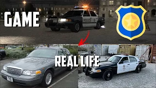 All Cop Cars From Midnight Club 2 (IN GAME and REAL LIFE)