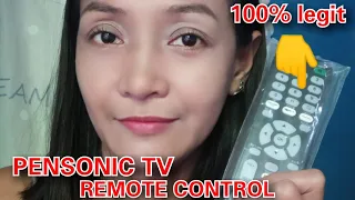 Pensonic Remote Control | Pensonic TV | Remote Control | TV Remote Control | Ernielitz DH