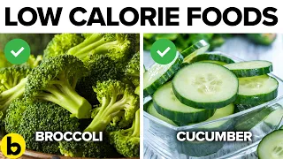 38 DELICIOUS Foods That Contain Almost ZERO Calories!