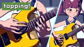 anime girl plays METAL guitar (Silvera / Gojira)