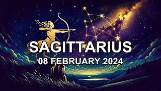 2024/02/08 ♐︎ SAGITTARIUS Horoscope Today (Daily Astrology Podcast) #horoscope #sagittarius