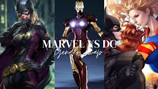 MARVEL & DC Characters Gender Swap - Female Version