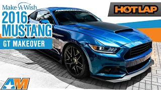 2016 Mustang GT Build for Make-A-Wish by AmericanMuscle! - Hot Lap