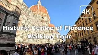 A Walkthrough of the Historic Centre in Florence Italy ASMR (Tourist Overload)