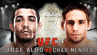 UFC 179 Jose Aldo vs Chad Mendes (Featherweight Title) UFC 179 Fight