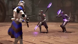 Arc Troopers vs Purge Troopers - STAR WARS JEDI FALLEN ORDER NPC Wars