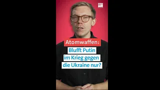 Atomwaffen im Ukraine-Krieg: Wie wahrscheinlich ist es? | Possoch klärt | BR24 #Shorts