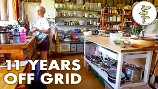 11 Years Living Off-Grid in an Earthship Style House