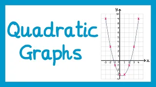 Quadratic Graphs - GCSE Maths