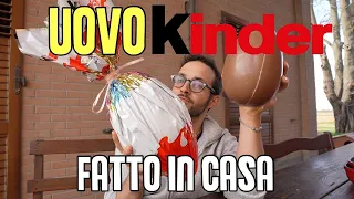 UOVO KINDER FATTO IN CASA -ricetta FACILE e RISULTATO GARANTITO