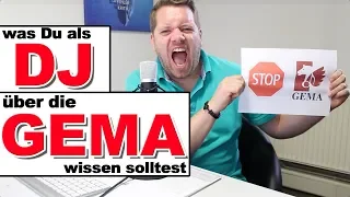 GEMA und DJ. Das solltest Du wissen! In 5 Minuten erklärt