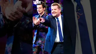 Harry styles with James Corden