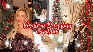 CHRISTMAS DECORATING MARATHON // OVER 2 HOURS OF DECORATING FOR CHRISTMAS