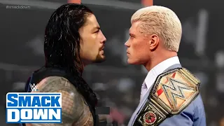 Face Roman Reigns Return to Challenge Cody Rhodes for Undisputed title | WWE SmackDown Highlights