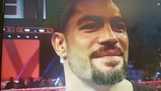 Roman reigns returns to raw and says that he is in remission.