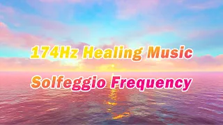 174Hz Pure Tone | Pain Relief | Solfeggio Frequency | Theta Waves Healing