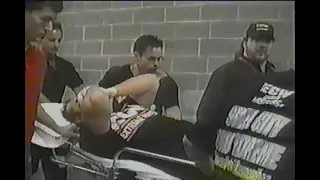 Tommy Dreamer "Breaks" Jaw At ECW House Show - ECW Wrestling FAN CAM Pittsburgh, PA 9/12/1998