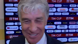 Semifinale ritorno TIM Cup | Gasperini: "È stata una vittoria durissima, ragazzi straordinari"