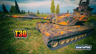 T30 - 9 Frags 9.4K Damage - Stop the enemy! Done! - World Of Tanks