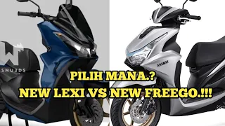 WOW‼️ NEW YAMAHA LEXI 2022 VS NEW YAMAHA FREEGO CONNECTED ‼️ MENDING BELI YANG MANA.?