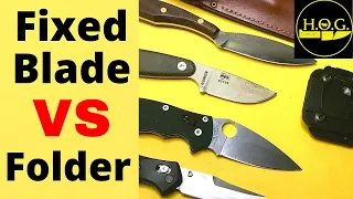 Fixed Blades VS Folding Knives—Which is better for EDC use?