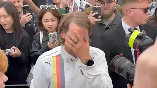 Sebastian Vettel at Goodwood Festival of Speed 2023.