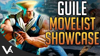 STREET FIGHTER 6 Guile Move List! All Normals, Specials & Supers (Closed Beta)