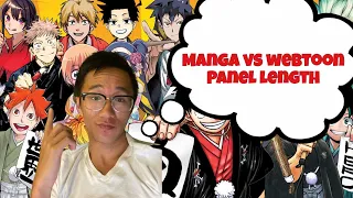 Manga vs Webtoon Analysis: Panel Length!
