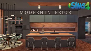 Aesthetic Modern House (noCC) the Sims 4 | Stop Motion