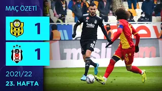 ÖZET: Yeni Malatyaspor 1-1 Beşiktaş | 23. Hafta - 2021/22