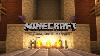 Minecraft Relaxing Fireplace and Ambience w/ music