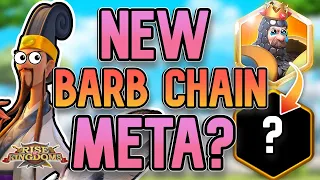 NEW Meta Barb Chain March?! | Rise of Kingdoms