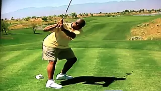 Charles Barkley Golf Swing