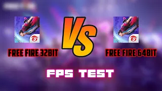 Free Fire 32Bit Vs Free Fire 64Bit - FPS Comparison | Which is Best??