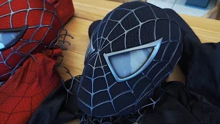 Spider-Man Introducing the Black Suit Symbiote Mask!