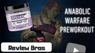 🟢 MANIAC BY ANABOLIC WARFARE - YOU’LL MURDER THE WORKOUT!