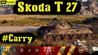 World of Tanks Škoda T 27 Replay - 10 Kills 4.1K DMG(Patch 1.6.1)