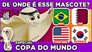 🐥 DE ONDE É ESSE MASCOTE? ⚽🟩🟨ESPECIAL - COPA DO MUNDO | jogo das perguntas