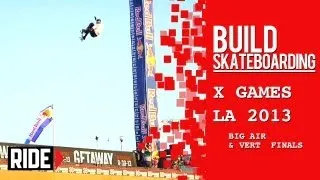 X Games LA 2013 -- Big Air Flying and Vert Spinning