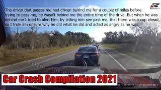 Car Crash Compilation 2021 #161 road rage dash cam