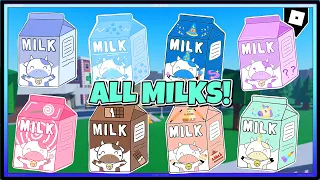 HOW TO FIND ALL 90 MILKS in Find the Milks | ROBLOX