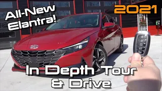 2021 Hyundai Elantra Limited: Start Up, Test Drive & In Depth Tour