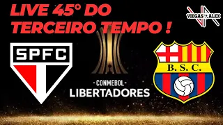 PÓS JOGO SÃO PAULO x BARCELONA-EQU !