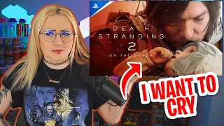 Streamer Reacts: Death Stranding 2 On The Beach Official Announcement Trailer | State of Play 2024