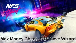 NFS Heat - Max Money Cheat - 1 Billion Credit - PS4 Save Wizard