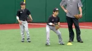 Ripken Baseball Fielding Tip - Outfield Drop Step