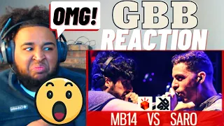 BRING THIS BACK!!! | MB14 vs SARO | Grand Beatbox LOOPSTATION Battle 2017 | SEMI FINAL (Reaction)