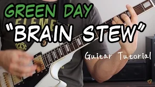 Green Day -  Brain Stew - Guitar Lesson (Punk Rock & Power Chords!!!)
